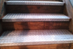 galvanized steel steps-CU-RAW Metal Works