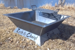 Custom BBQ Pit-RAW Metal Works