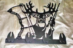 Deer-Hunting-Metal-Sign-RAW Metal Works