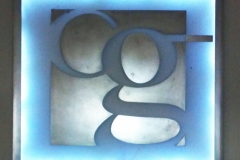 Lighted-initial-sign-RAW Metal Works