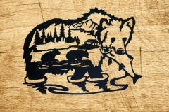 Metal-Bear-Sign-RAW Metal Works