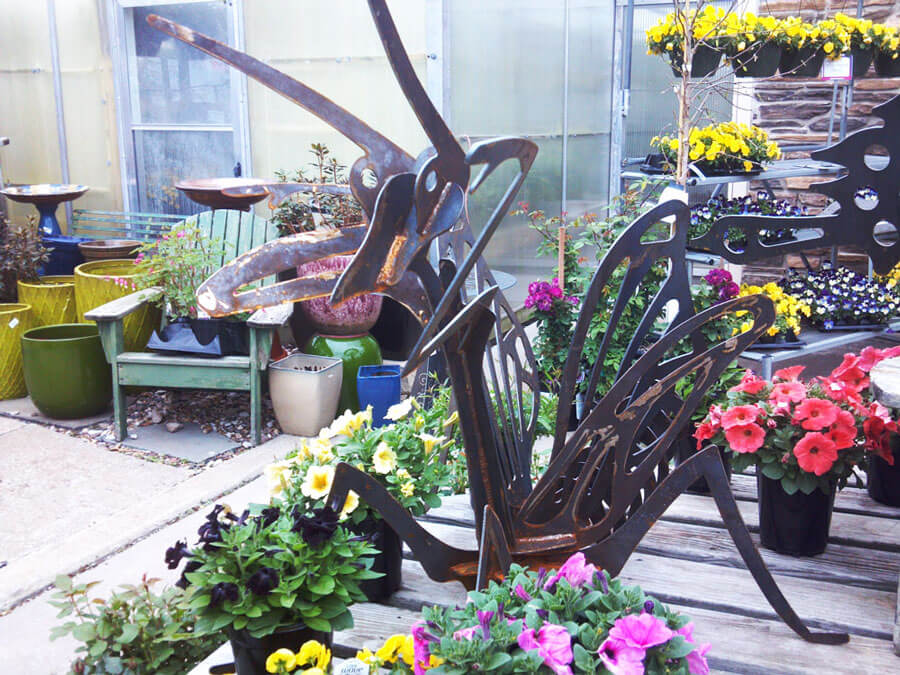 RAW Metal Works Landscape Decor