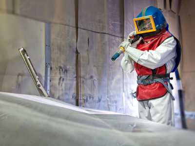 RAW Metal Works Sandblasting